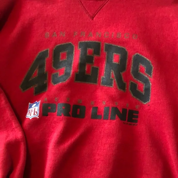 San Fransisco 49ers VINTAGE crew neck - Picture 2 of 4